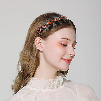 Twist Hairband 4 Piece, Trunk Plastic Hair Band