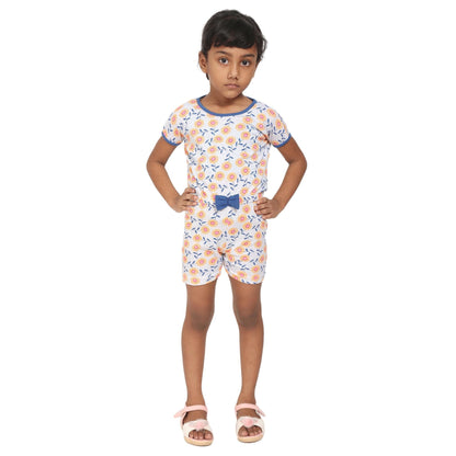 Kids Printed Jumpsuit