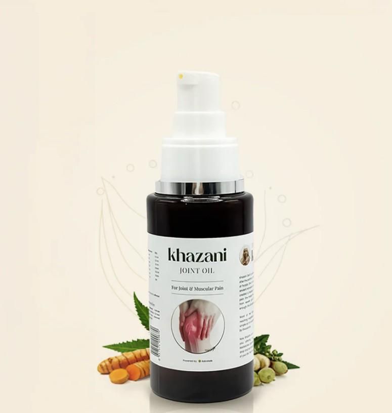 Khazani Joint Pain Relief Oil Pack of 2 (50 ml Each)