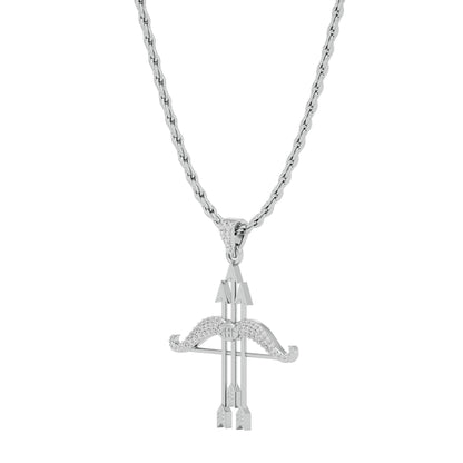 Ram Dhanush Silver Pendant Chain